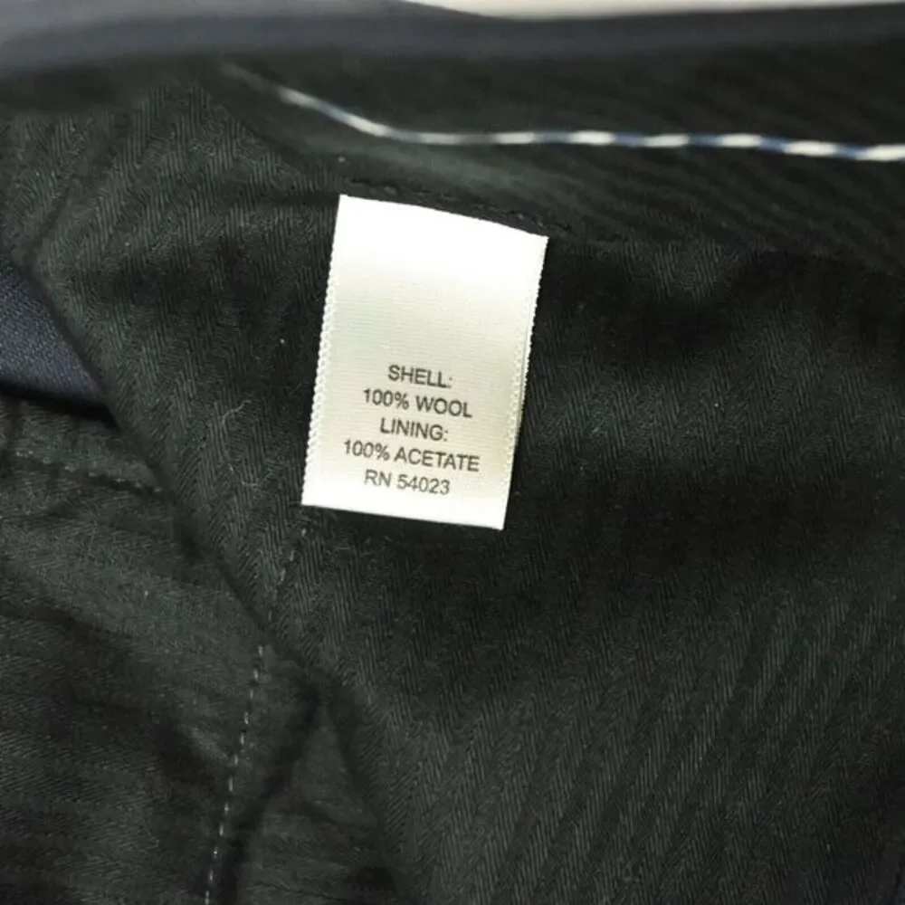 Banana Republic 38x32 Navy Cerruti 664105 Wool Suit‎ Mens Dress Pants